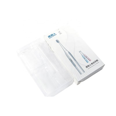 Folding Paper Packaging Box with PVC Insert Electric Toothbrush Box