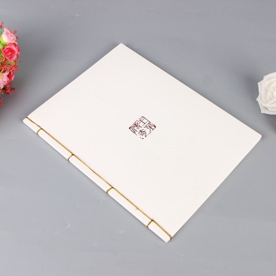 Custom Printing health maintenance shinny rope Flat binding book